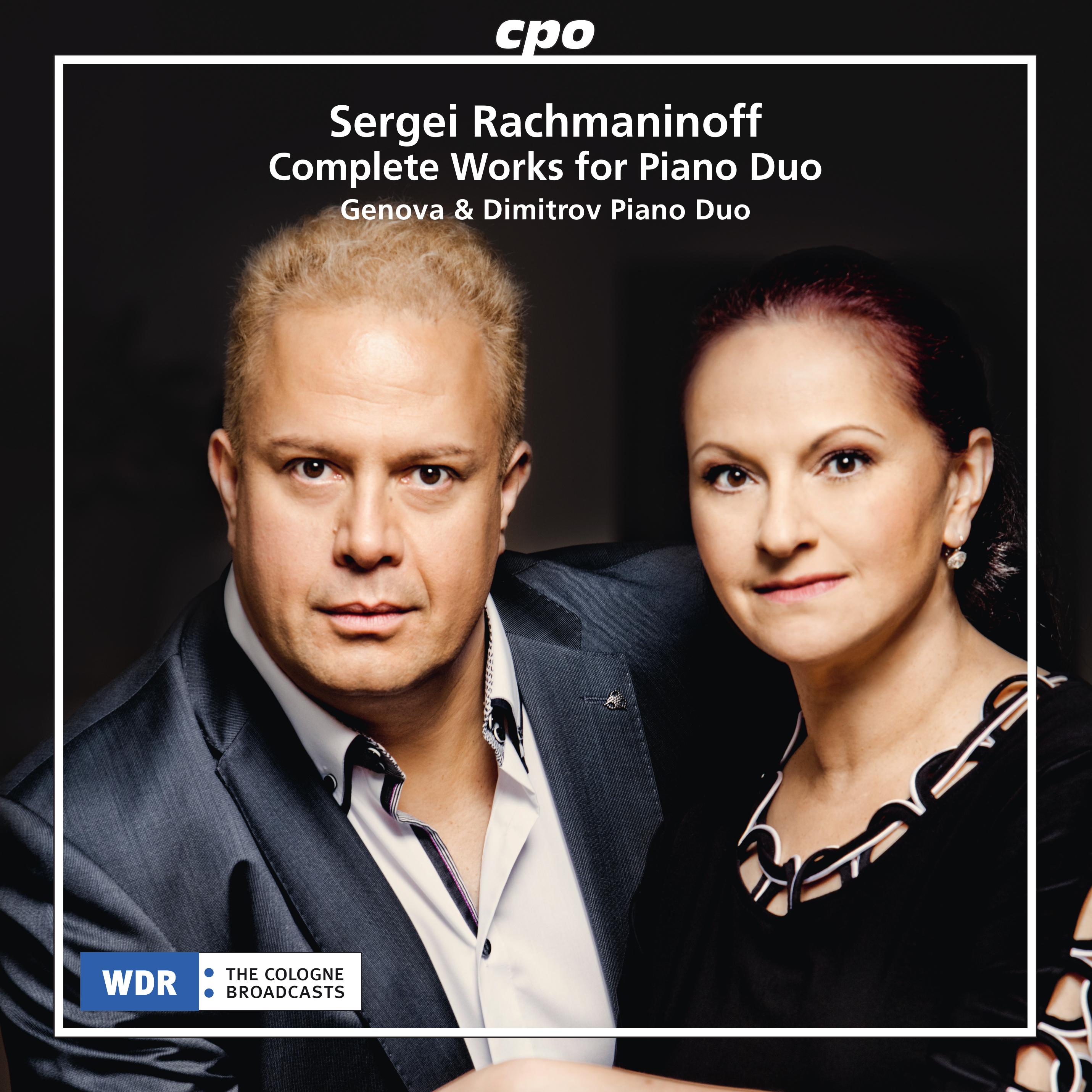 Sergei Rachmaninoff • Complete Works for Piano Duo (cpo 555 326-2) | Cover