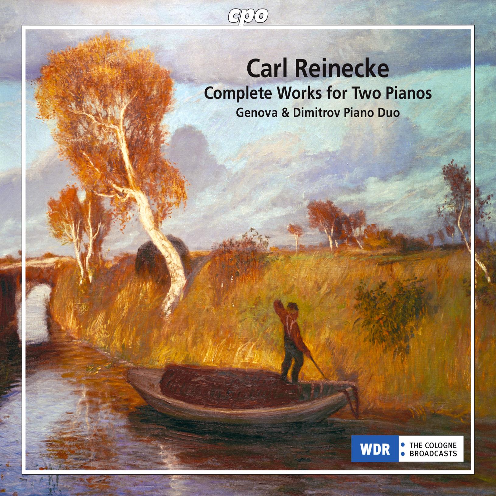 Carl Reinecke • Gesamtwerk für zwei Klaviere • Genova & Dimitrov (cpo 555454-2)_Cover